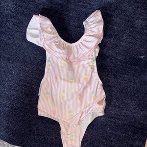 Sal & Pimenta Ice cream swimsuit bow back detail